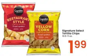 Albertsons Signature Select Tortilla Chips offer