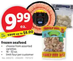 Lidl frozen seafood offer