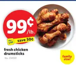 Lidl Fresh chicken drumsticks offer