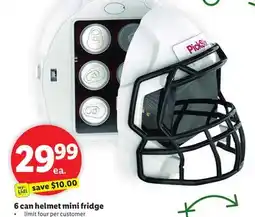 Lidl 6 can helmet mini fridge offer