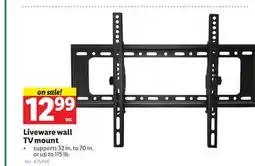 Lidl Liveware wall TV mount offer