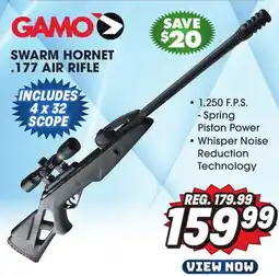 Big 5 Gamo Swarm Hornet .177 Air Rifle offer