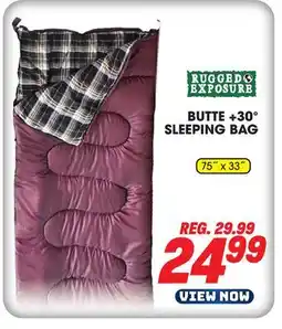 Big 5 Rugged Exposure Butte +30 Sleeping Bag offer