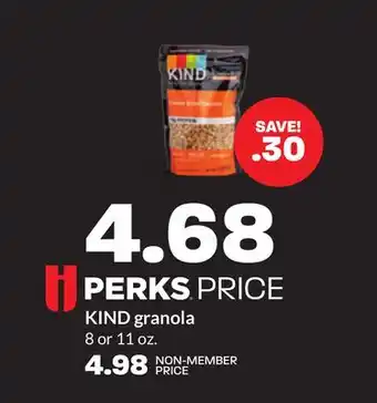 Hy-Vee KIND granola offer