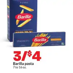 Hy-Vee Barilla pasta offer