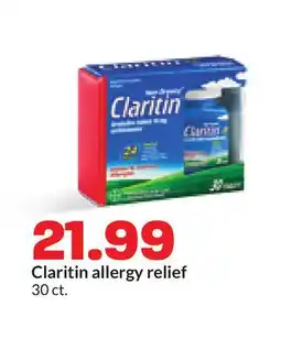 Hy-Vee Claritin allergy relief offer