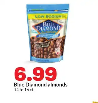 Hy-Vee Blue Diamond almonds offer