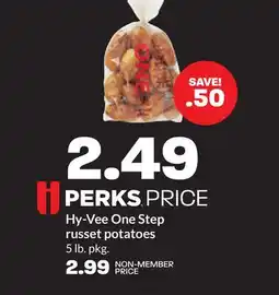 Hy-Vee Hy-Vee One Step russet potatoes offer