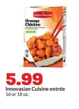 Hy-Vee Innovasian Cuisine entrée offer