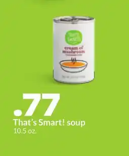 Hy-Vee That's Smart! soup offer