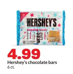 Hy-Vee Hershey's chocolate bars offer