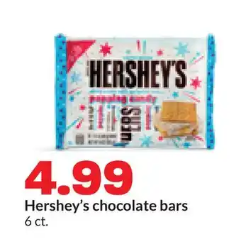 Hy-Vee Hershey's chocolate bars offer