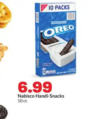 Hy-Vee Nabisco Handi-Snacks offer