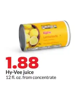 Hy-Vee Hy-Vee juice offer