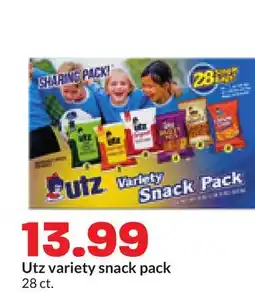 Hy-Vee Utz variety snack pack offer