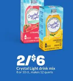 Hy-Vee Crystal Light drink mix offer