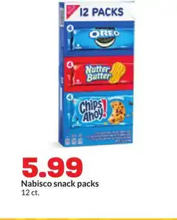 Hy-Vee Nabisco snack packs offer