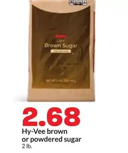 Hy-Vee Hy-Vee brown or powdered sugar offer