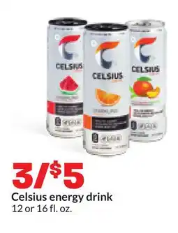 Hy-Vee Celsius energy drink offer