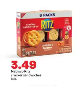 Hy-Vee Nabisco Ritz cracker sandwiches offer