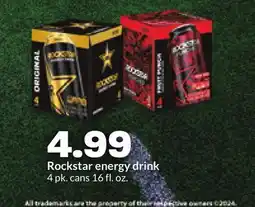 Hy-Vee Rockstar energy drink offer