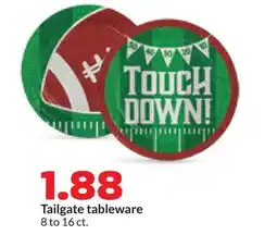 Hy-Vee Tailgate tableware offer