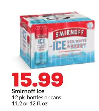 Hy-Vee Smirnoff Ice offer