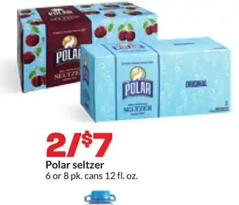 Hy-Vee Polar seltzer offer