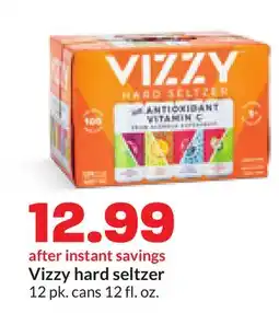 Hy-Vee Vizzy hard seltzer offer