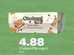 Hy-Vee Chobani Flip yogurt offer