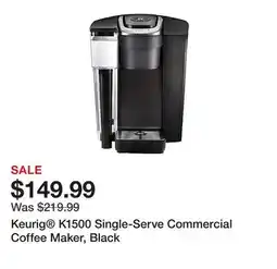 Office Depot Keurig K1500 Single-Serve Commercial Coffee Maker, Black offer