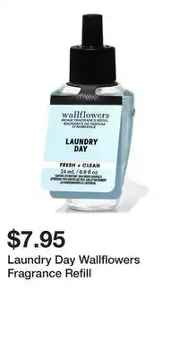 Bath & Body Works Laundry Day Wallflowers Fragrance Refill offer