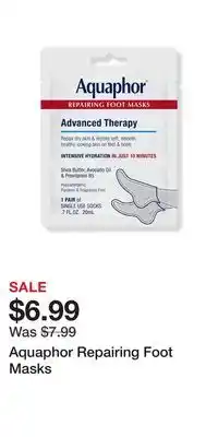 Ulta Beauty Aquaphor Repairing Foot Masks offer