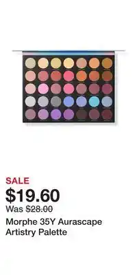 Ulta Beauty Morphe 35Y Aurascape Artistry Palette offer