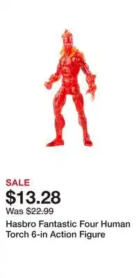 Hasbro Fantastic Four Human Torch 6-in Action Figure