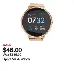 Belk Sport Mesh Watch offer