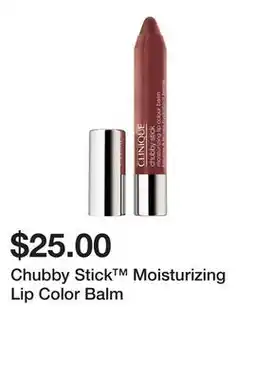 Belk Chubby Stick Moisturizing Lip Color Balm offer