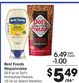 Ralphs Best Foods Mayonnaise offer