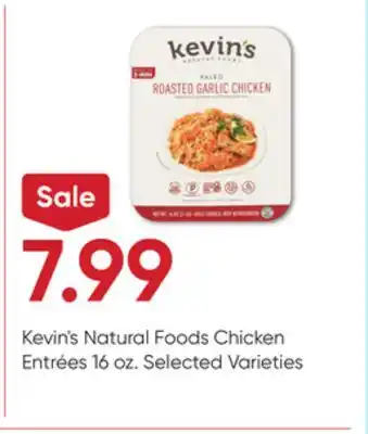Stater Bros Kevin's Natural Foods Chicken Entrées offer