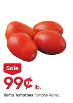 Stater Bros Roma Tomatoes offer