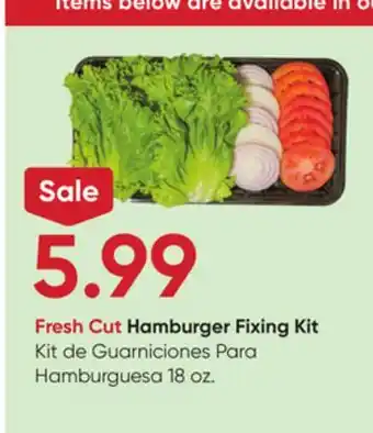 Stater Bros Fresh Cut Hamburger Fixing Kit offer