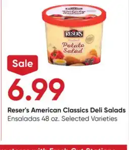 Stater Bros Reser's American Classics Deli Salads offer