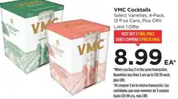 Food 4 Less VMC Cocktails offer