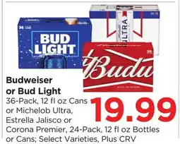 Food 4 Less Budweiser or Bud Light offer