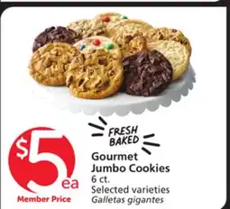Vons Gourmet Jumbo Cookies offer