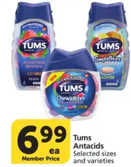 Vons Tums Antacids offer
