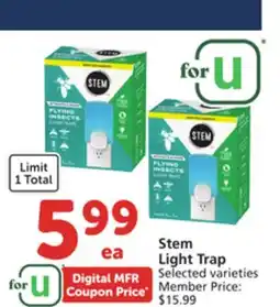 Vons Stem Light Trap offer