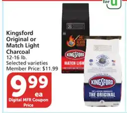 Albertsons Kingsford Original or Match Light Charcoal offer