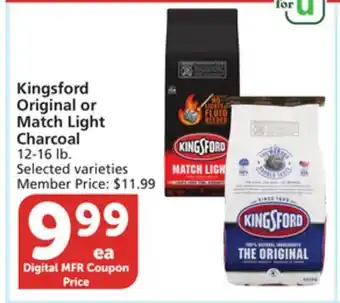 Albertsons Kingsford Original or Match Light Charcoal offer