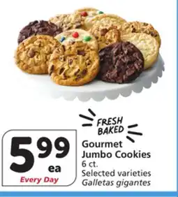 Vons Gourmet Jumbo Cookies offer